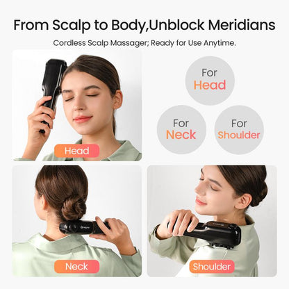 Glowvera 5 Speed Electric Scalp Massager