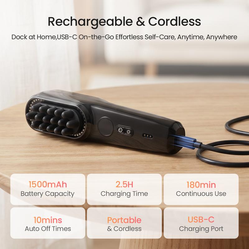 Glowvera 5 Speed Electric Scalp Massager