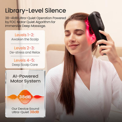 Glowvera 5 Speed Electric Scalp Massager